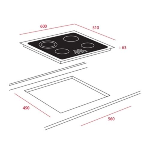 Bếp Điện Teka TB 600