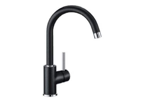 Vòi rửa chén bát Hafele Blancomida màu đen 569.07.300
