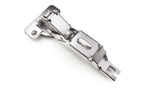 Bản lề trùm nửa Metalla A 155° cho cửa gỗ dày Hafele 311.93.552