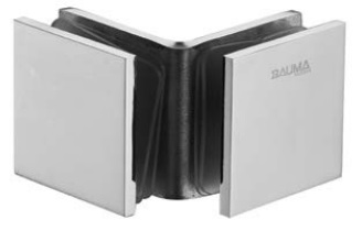 Kẹp kính Hafele 90 độ Bauma 981.77.961