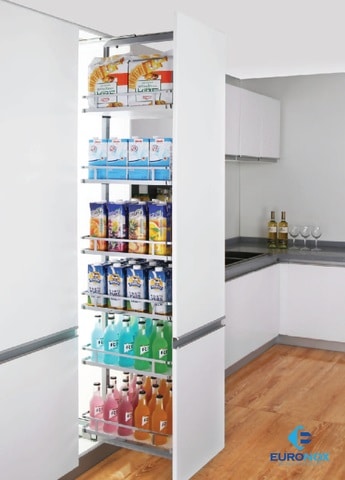 Tủ kho nan dẹt cánh rút - 6 tầng Euronox EU3-I640