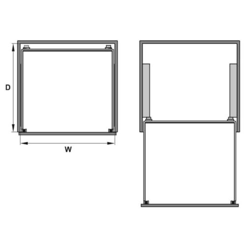 Lắp đặt Bộ Rổ Xoong Nồi Cappella 900mm Hafele 549.08.034