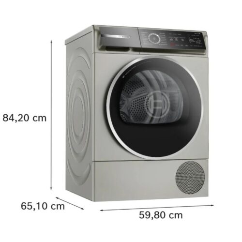 kich thuoc may say bom nhiet bosch 9kg wqb246cx0 serie 8