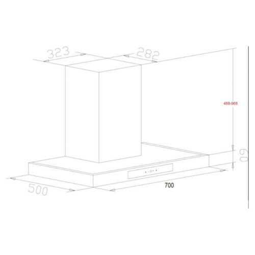 kich thuoc may hut mui ap tuong chefs eh r107e7g